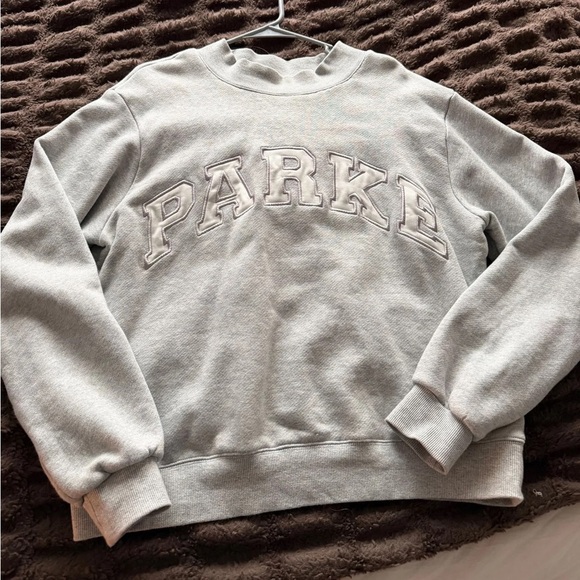 Parke Light Gray Mockneck